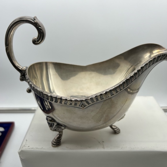 Vintage Large EG Webster & Sons Victorian Silver-plate...